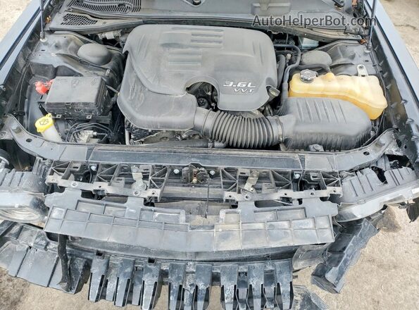 2C3CDZAG0HH547329 2017 DODGE CHALLENGER Черный Вид задней части салона