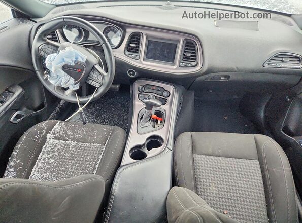 2C3CDZAG1PH553459 2023 DODGE CHALLENGER Gray Առջևի վահանակի տեսք