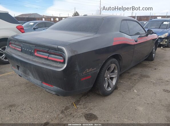2C3CDZAG2GH201085 2016 DODGE CHALLENGER Черный Задняя правая четверть