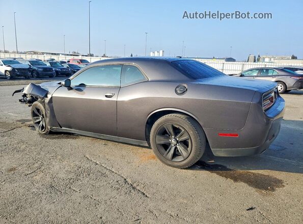 2C3CDZAG3GH201158 2016 DODGE CHALLENGER Gray Trasero izquierdo