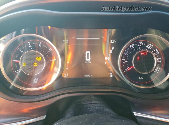 2C3CDZAG3GH201158 2016 DODGE CHALLENGER Gray Vista del cuadro de instrumentos