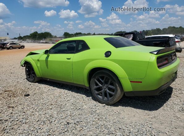 2C3CDZAG4PH553777 2023 DODGE CHALLENGER Green Հետևի ձախ
