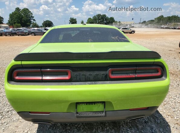 2C3CDZAG4PH553777 2023 DODGE CHALLENGER Green Հետևի տեսք