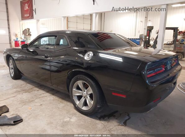 2C3CDZAG6GH102110 2016 DODGE CHALLENGER Black უკანა მარცხენა
