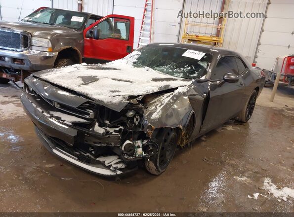 2C3CDZAG6JH276640 2018 DODGE CHALLENGER Серый Передняя левая четверть