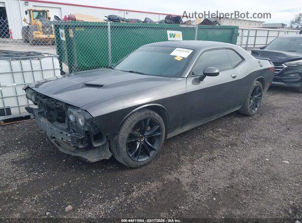 2C3CDZAG7GH164700 2016 DODGE CHALLENGER Gray Առջևի ձախ երեք քառորդ տեսարան