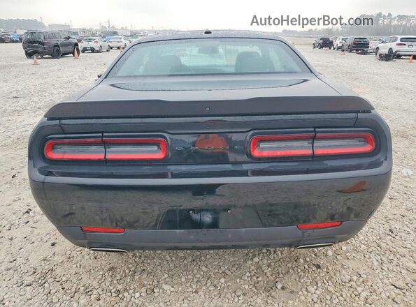 2C3CDZAG7NH233561 2022 DODGE CHALLENGER Black Вид ззаду