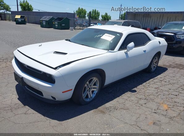 2C3CDZAG9KH731384 2019 DODGE CHALLENGER White Przód lewy