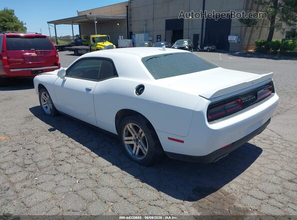 2C3CDZAG9KH731384 2019 DODGE CHALLENGER White Tył lewy