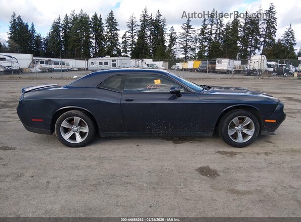 2C3CDZAGXKH532022 2019 DODGE CHALLENGER Black Widok wnętrza z tyłu