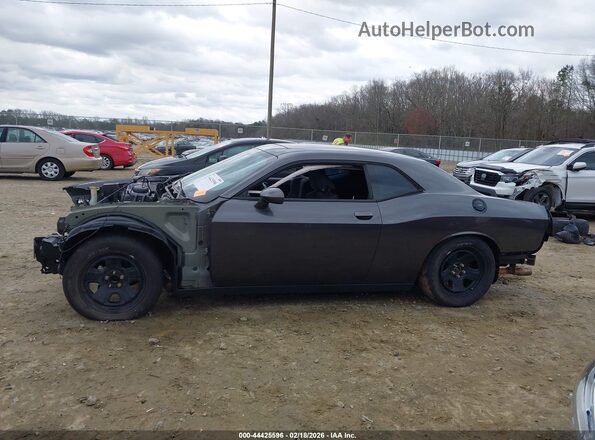 2C3CDZBT0GH245873 2016 DODGE CHALLENGER Gray უკანა სალონის ხედი