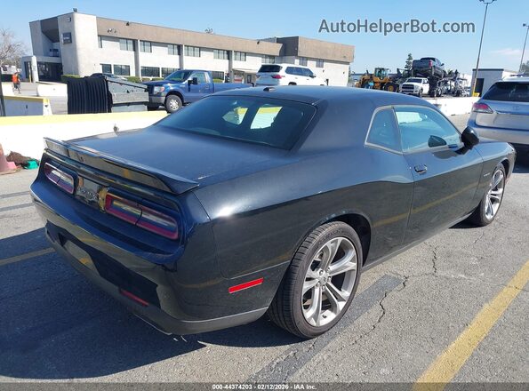 2C3CDZBT3NH103286 2022 DODGE CHALLENGER Black უკანა მარჯვენა