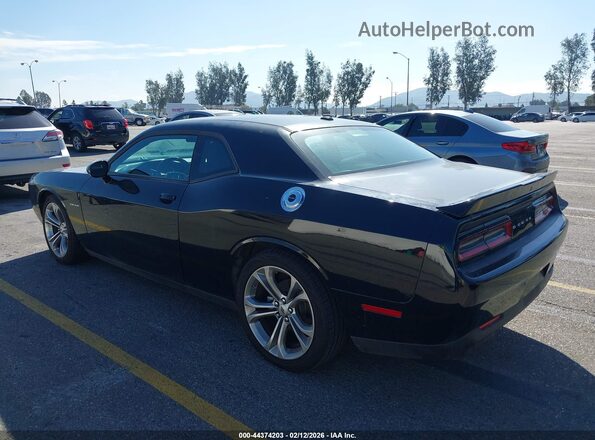 2C3CDZBT3NH103286 2022 DODGE CHALLENGER Black უკანა მარცხენა