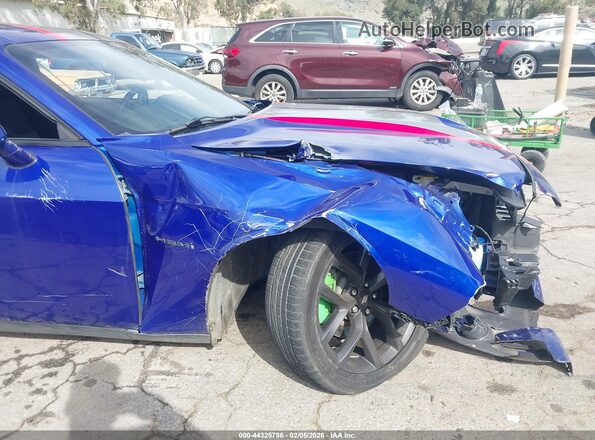 2C3CDZBT5MH646430 2021 DODGE CHALLENGER Blue წინა ხედი