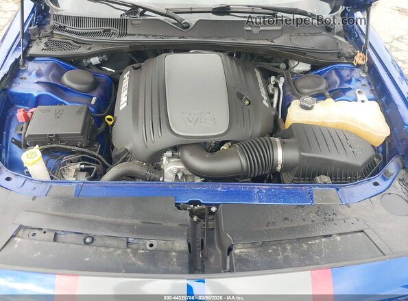 2C3CDZBT5MH646430 2021 DODGE CHALLENGER Blue უკანა ხედი