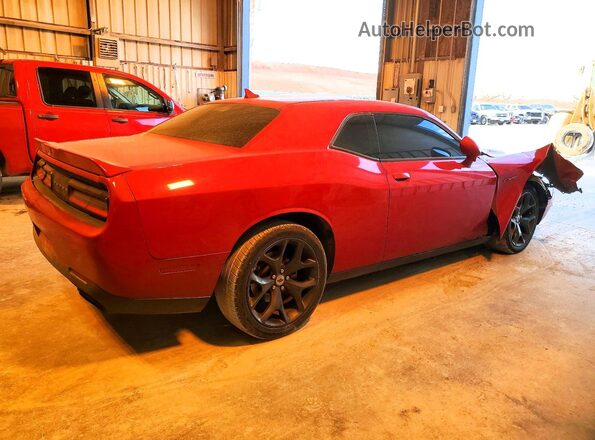 2C3CDZBT6GH125379 2016 DODGE CHALLENGER Red Tył prawy