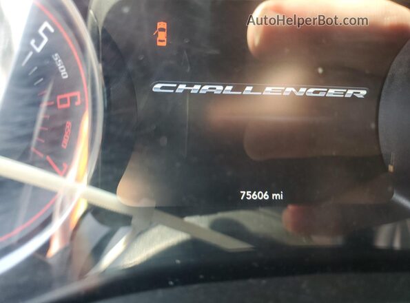 2C3CDZBT6GH315120 2016 DODGE CHALLENGER Черный Вид задних сидений