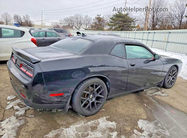 2C3CDZBT6GH358937 2016 DODGE CHALLENGER Black Tył prawy
