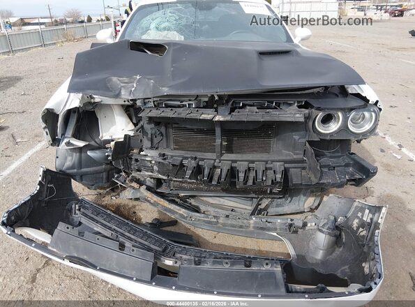 2C3CDZBT9HH540875 2017 DODGE CHALLENGER Белый Вид задней части салона
