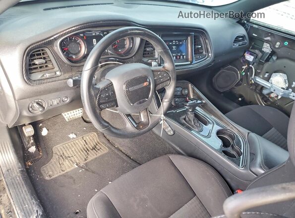 2C3CDZBTXKH708921 2019 DODGE CHALLENGER Black Vista del salpicadero