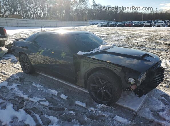 2C3CDZBTXKH708921 2019 DODGE CHALLENGER Black Delantero derecho