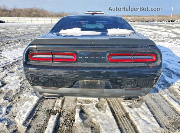 2C3CDZBTXKH708921 2019 DODGE CHALLENGER Black Vista trasera