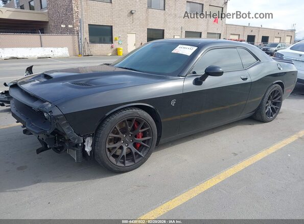 2C3CDZC90HH664200 2017 DODGE CHALLENGER Черный Передняя левая четверть