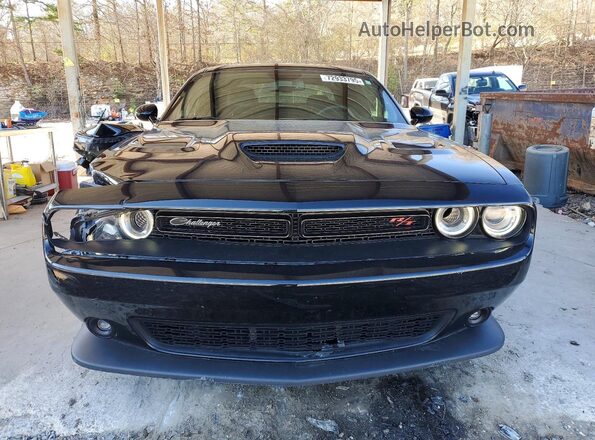 2C3CDZFJ3NH188185 2022 DODGE CHALLENGER Black Widok z przodu
