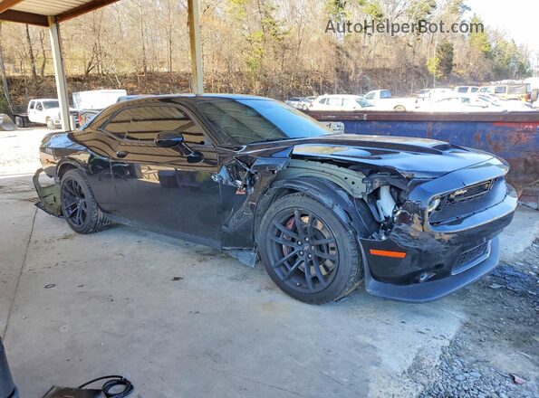 2C3CDZFJ3NH188185 2022 DODGE CHALLENGER Black Przód prawy