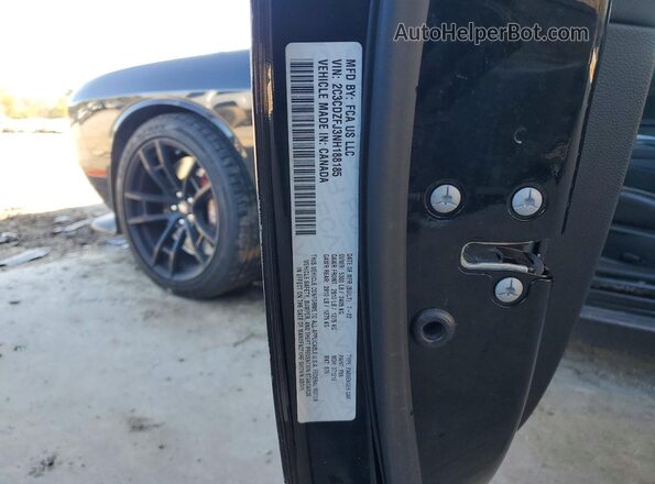2C3CDZFJ3NH188185 2022 DODGE CHALLENGER Black Widok komory silnika