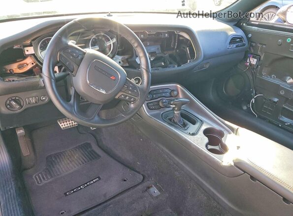 2C3CDZFJ7GH309531 2016 DODGE CHALLENGER Угольный Вид панели приборов