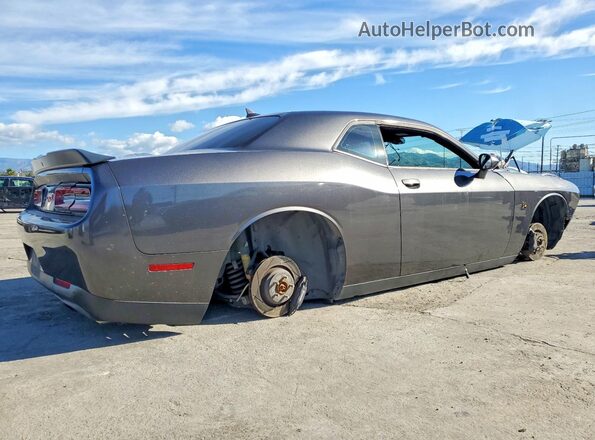 2C3CDZFJ7GH309531 2016 DODGE CHALLENGER Угольный Задняя правая четверть