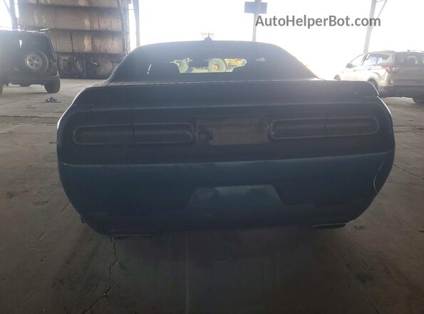 2C3CDZFJ8NH236988 2022 DODGE CHALLENGER Blue უკანა ხედი