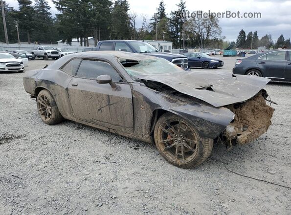 2C3CDZFJ9GH149099 2016 DODGE CHALLENGER Gray წინა მარჯვენა
