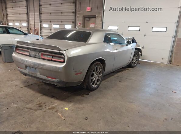2C3CDZGG1HH615032 2017 DODGE CHALLENGER Серебряный Задняя правая четверть