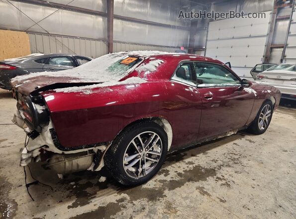 2C3CDZGG8KH706502 2019 DODGE CHALLENGER Maroon 