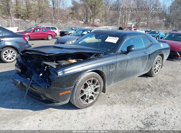 2C3CDZGG9HH553878 2017 DODGE CHALLENGER Black Передня ліва чверть