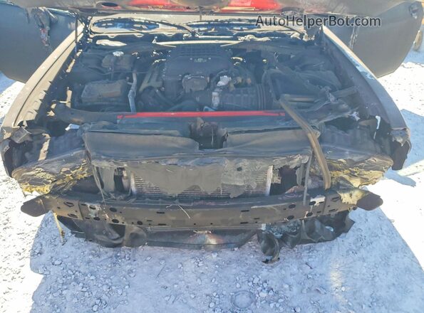 2C3CDZH95JH100346 2018 DODGE CHALLENGER Red Սալոնի հետևի տեսք