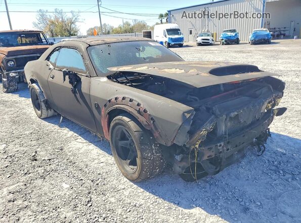 2C3CDZH95JH100346 2018 DODGE CHALLENGER Red Առջևի աջ