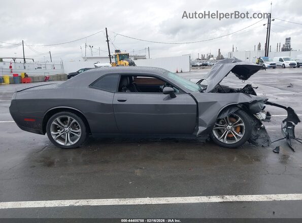 2C3CDZJG3NH117760 2022 DODGE CHALLENGER Gray Widok wnętrza z tyłu