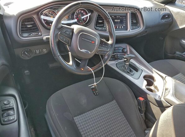2C3CDZJG5PH507391 2023 DODGE CHALLENGER Серый Вид панели приборов