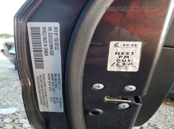 2C3CDZJG7MH674329 2021 DODGE CHALLENGER Charcoal 