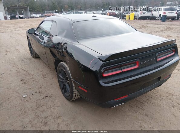 2C3CDZKG4NH172216 2022 DODGE CHALLENGER Черный Задняя левая четверть