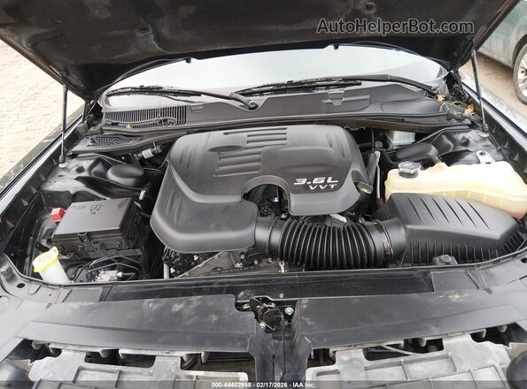 2C3CDZKG4NH172216 2022 DODGE CHALLENGER Черный Вид подкапотного пространства