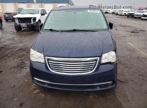 2C4RC1BG0GR120833 2016 CHRYSLER TOWN Blue Widok z przodu