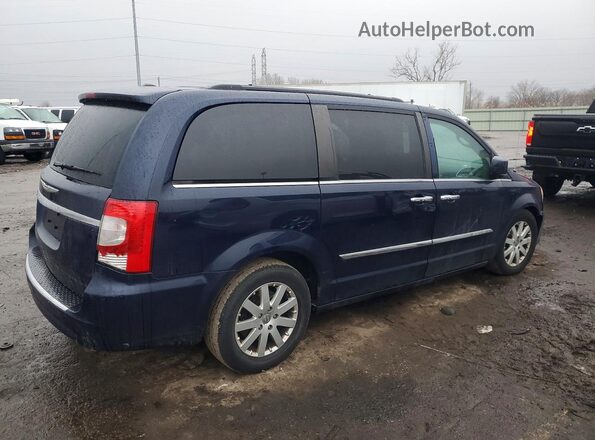 2C4RC1BG0GR120833 2016 CHRYSLER TOWN Blue Tył prawy