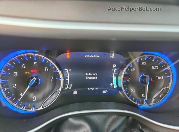 2C4RC1BG0RR102108 2024 CHRYSLER PACIFICA Белый Вид щитка приборов