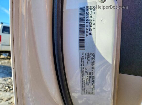 2C4RC1BG0RR102108 2024 CHRYSLER PACIFICA Белый Панорамный вид салона 360°