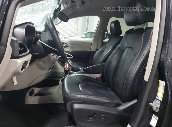 2C4RC1BG4NR127281 2022 CHRYSLER PACIFICA Black Vista interior delantera