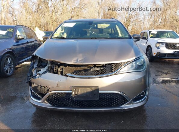 2C4RC1BG5JR270413 2018 CHRYSLER PACIFICA Коричневый Вид панели приборов